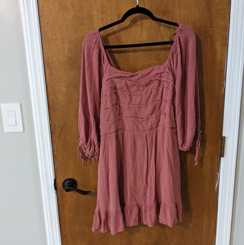 Pink Mini Dress